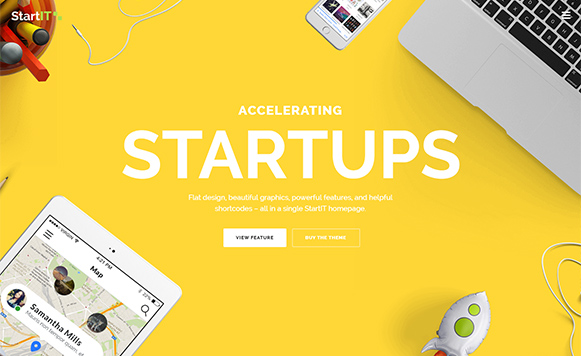 Responsive layout design mockup